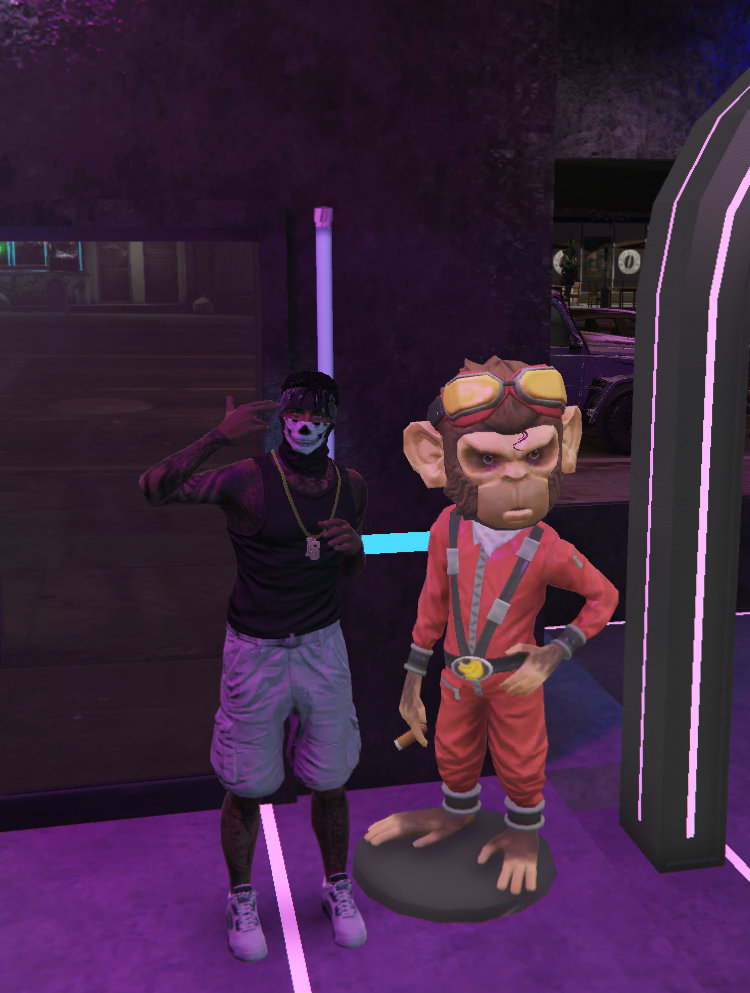 Monkey is immer da